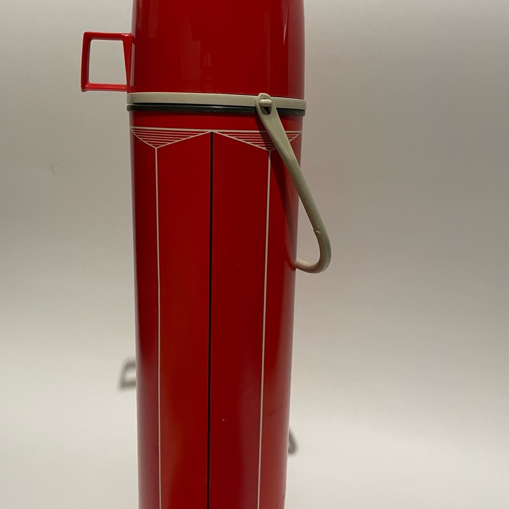 Vintage Red Thermos